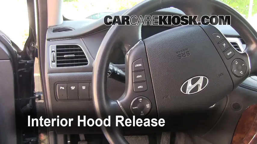 2009 Hyundai Genesis 4.6 4.6L V8 Hood